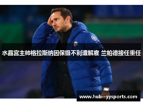 水晶宫主帅格拉斯纳因保级不利遭解雇 兰帕德接任重任
